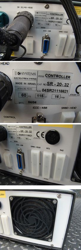 CI Systems IR Radiation Source controller & Blackbody SR 20 32  