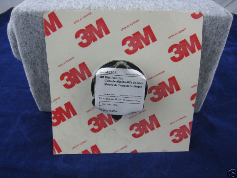 3M 51144 45205 DISC PAD HUB 2 1/2 in. 63,5 mm 0x5/8 11  