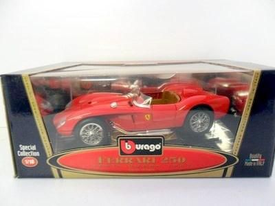 BURAGO 1/18 3007 FERRARI 250 TESTA ROSSA 1957 RED 8002455030078  