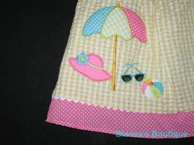   Sun Dress Girls Baby Clothes 6 9m Summer Spring Boutique Party  