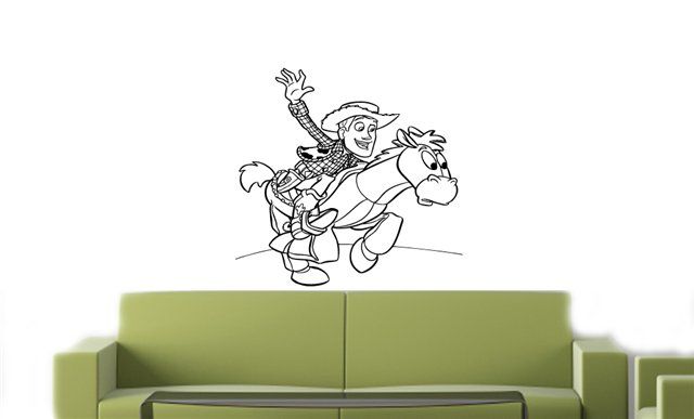 TOY STORY DISNEY Wall MURAL Vinyl Sticker KIDS ROOM 36  