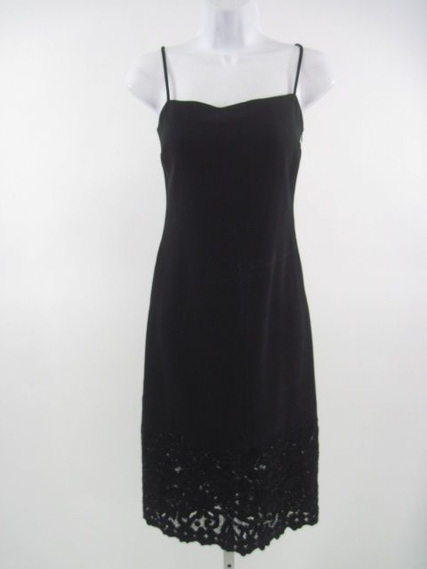 NWT MICHAEL KORS Black Beaded Evening Dress Sz 6  