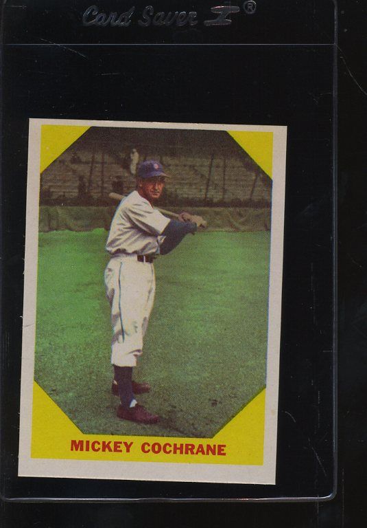 1960 FLEER #24 MICKEY COCHRANE NM *12212  