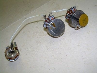 Vintage 1974 Fender Telecaster P Bass Pots Harness #1531  