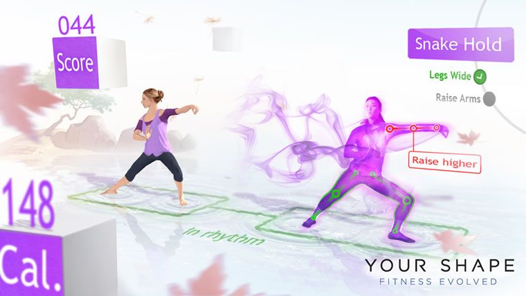 Your Shape   Fitness Evolved for Xbox 360 Kinect 008888526308  