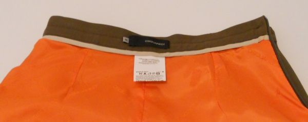 NWT NEW WITH TAG SKIRT GREEN DSQUARED D2 DSQUARED2 100% Autenthic ART 