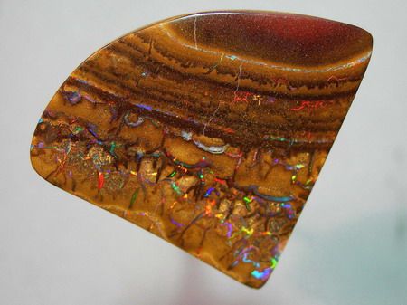 SPECTACULAR GEM COLORS * 30ct YOWAH BOULDER OPAL, VIDEO  