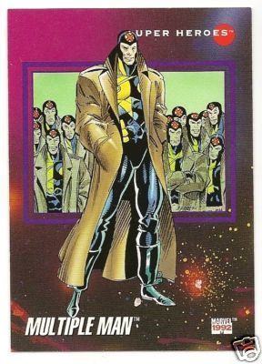 MULTIPLE MAN MADROX #43 1992 Marvel Universe X FACTOR  