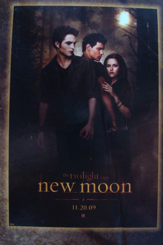 NEW 24x36 the Twilight saga New Moon movie poster NWT theater 