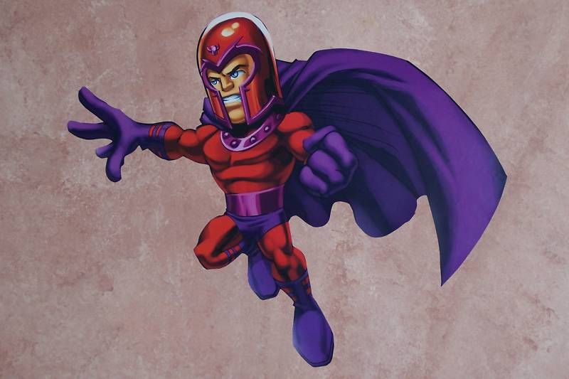 Magneto FATHEAD Marvel Super Hero Squad 23x19 *RARE*  