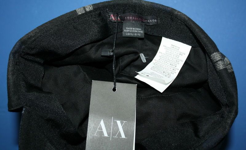 NEW ARMANI EXCHANGE AX CADET HAT SIZE S/M  