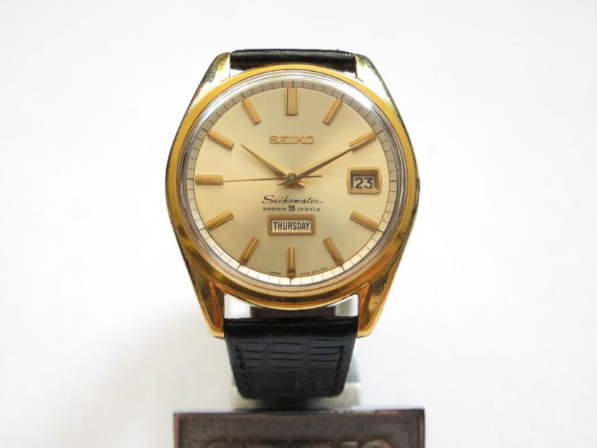 VINTAGE AUTO SEIKO 35j SEIKOMATIC 6218 8971 OCT 65  