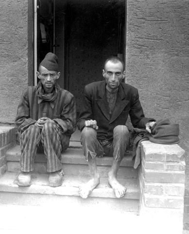 Gestapo Concentration Camp   WWII Holocaust Photo  