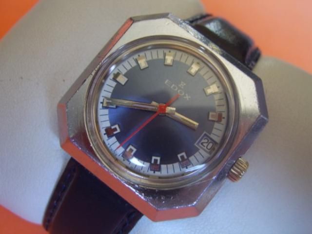 VINTAGE 1960S GENTS EDOX MANUAL 17 CAL 1950 51  