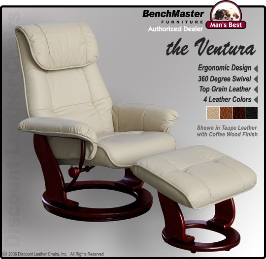 BenchMaster Swivel Recliners Ideal for RV or Motorhome  