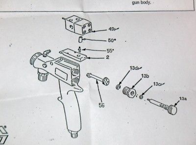 GRACO OPTIMISER 2K SPRAY GUN REPAIR KIT PT#949285  