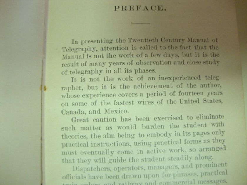 here is a hardcover volume title page reads twentieth century manual 