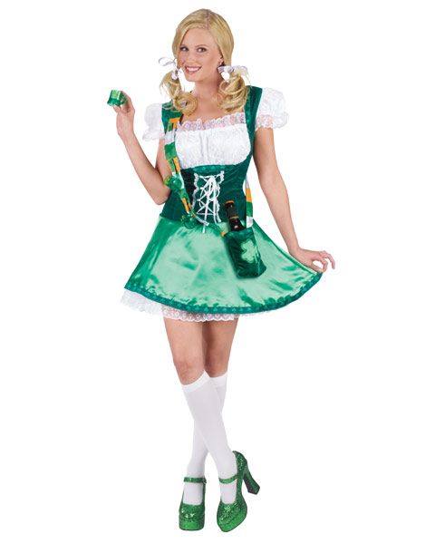 Womens Sassy Lassie Sexy Costume  