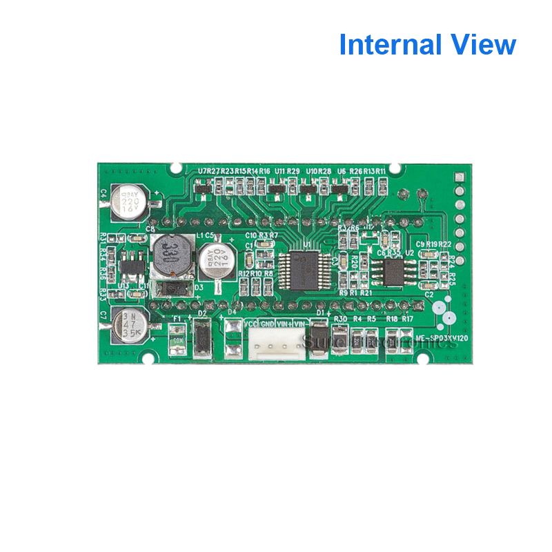 Digital Red LED 20V 30V DC Panel Meter Auto Brightness  