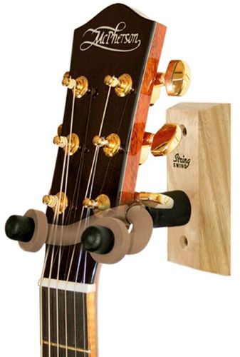 STRING SWING CC01 (ASH) WOOD WALL MOUNT GUITAR HANGER   *NEW*  