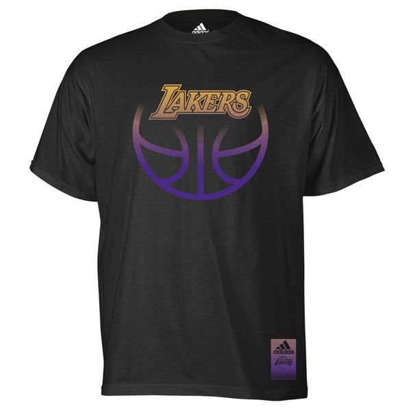 Los Angeles Lakers Vibe Wordmark T Shirt  