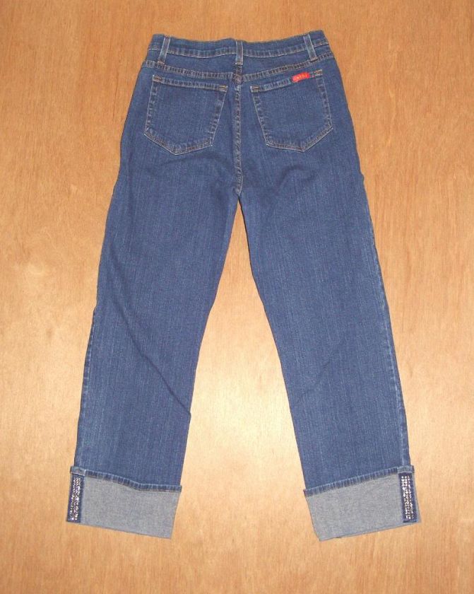 Womens Not Your Daughters Jeans Capri size 8 Stretch  