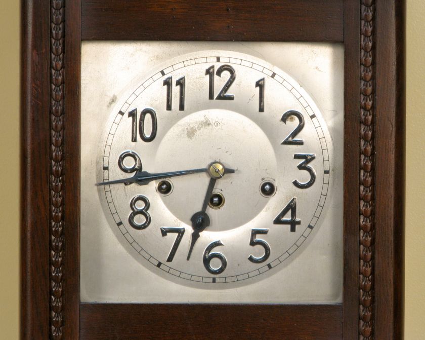 513  OAK BELGIUM WALL CLOCK  