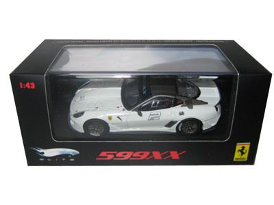 FERRARI 599XX #2 WHITE ELITE 1/43  