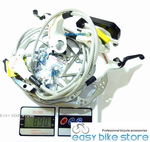 WHITE CARBON Hygia Elite Hydraulic Brakes DISC MTB 2010  