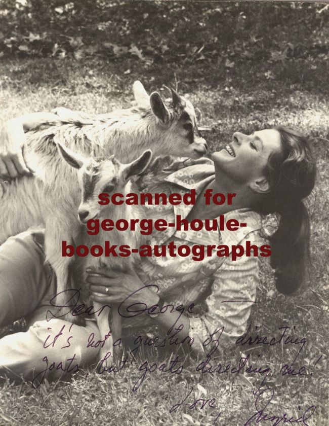 INGRID BERGMAN~VTG~INSCRIBED TO CUKOR  