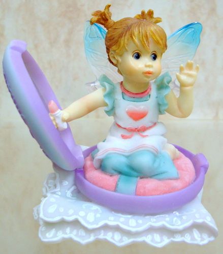 KITCHEN FAIRIES Hope Wheels ENESCO Motorcycle 4024656  