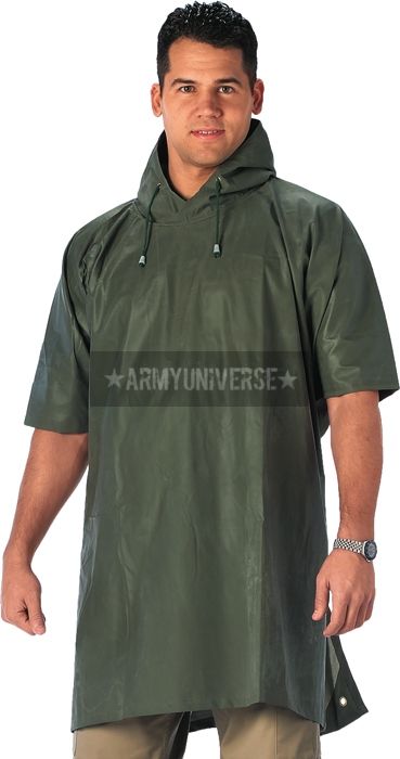   rain poncho item 3636 poncho is made from heavy rubber material heavy