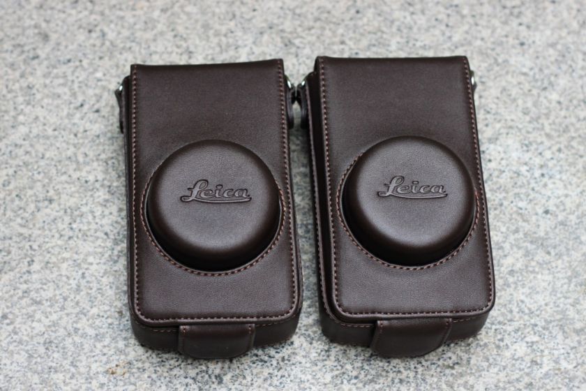 leather camera case bag for Leica X1 Dark Brown  
