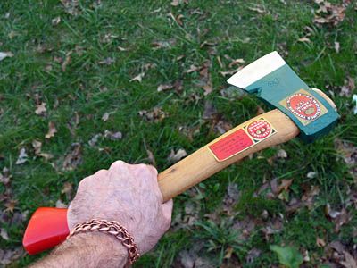 Wetterlings Classic Scout Axe. 14 1/2 overall. 5 3/8 axe head with 3 