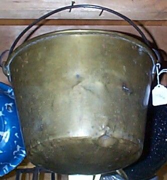 Old Brass Bucket 1890 H. W. Hayden  