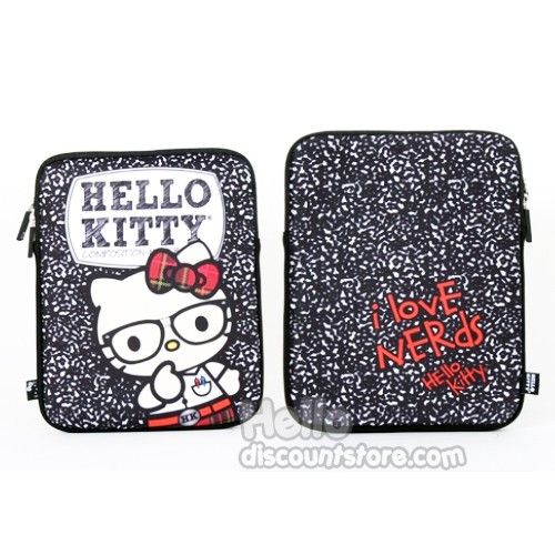 Loungefly Hello Kitty Nerd iPad Sleeve  