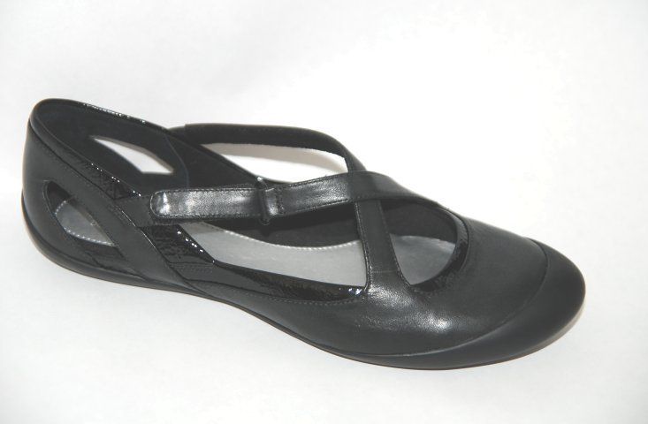 NEW LADIES CLARKS ZEVA CARLA FLATS SHOES BLACK 7  