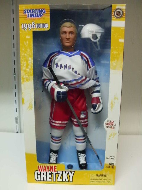 WAYNE GRETZKY. 12 FIGURE STARTING LINEUP 1998 NEW YORK RANGERS **New 