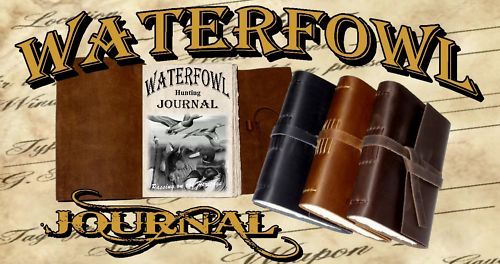 ONE OF A KIND WATERFOWL FIELD JOURNAL 110 PAGES  