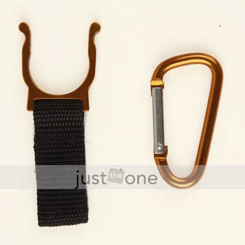 Carabiner Water Bottle Holder Clip for Camping Hiking  