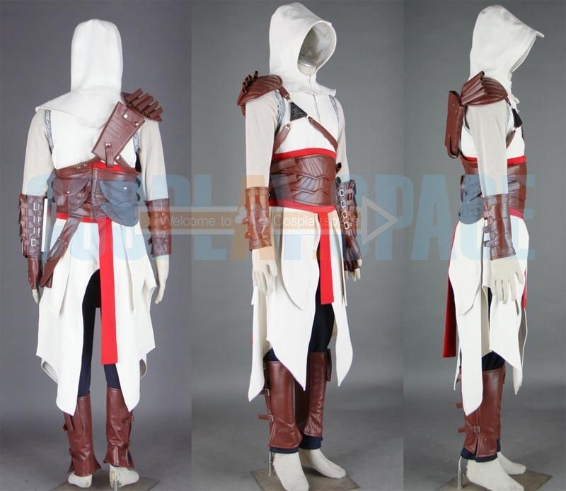 The Assassins Creed 2◆Altair Ibn LaAh outfit◆Cosplay Costume w 