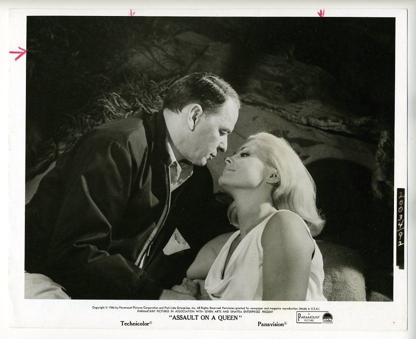 Movie Still~Frank Sinatra/Virna Lisi~Assault on the Queen (1966 