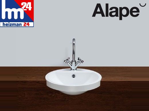 Alape Waschtisch Halbeinbaubecken HB.S450H mit weiss