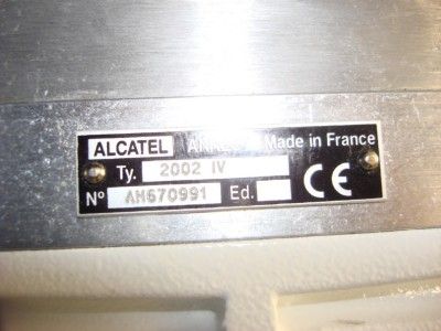 ALCATEL 2002 1/5HP LAB SCIENTIFIC VACUUM PUMP 50 60HZ  