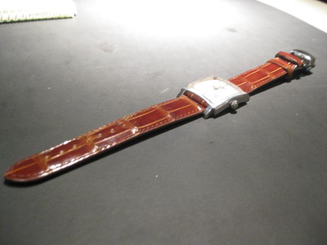 1959 WYLER VETTA AUTOMATIC WITH ITALIAN HABANA ALLIGATOR STRAP STEEL 