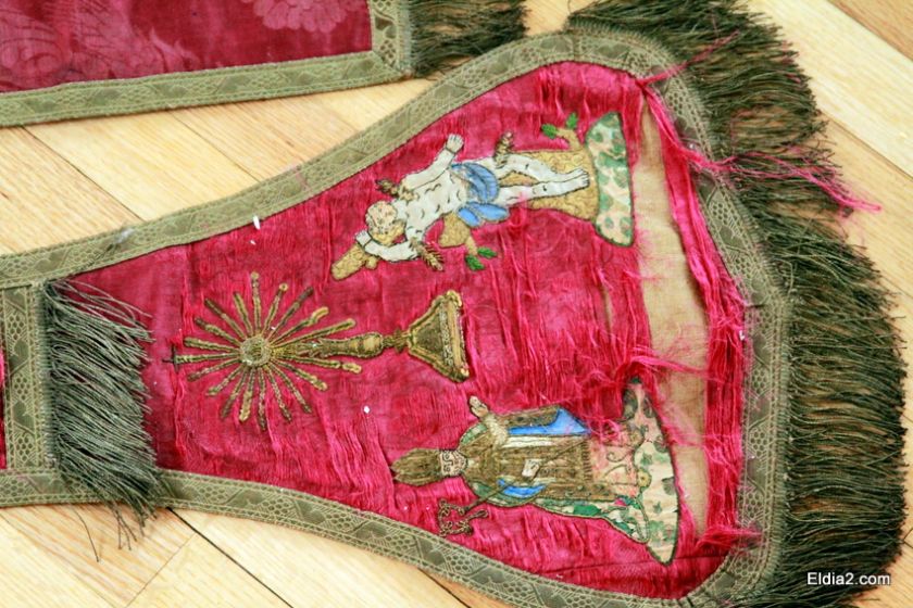 Religious antique vestments Christian  