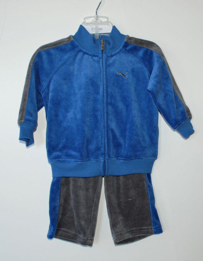 NEW Puma Kids   Boy Velour Tracksuit Set   12M, 18M, 24M  