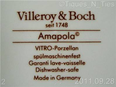 Villeroy & Boch Amapola 12 3/4 Round Chop Platter  