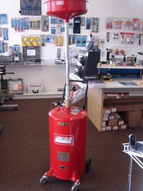 New Lincoln Heavy Duty 18 Gallon Used Oil Receiver 3601  