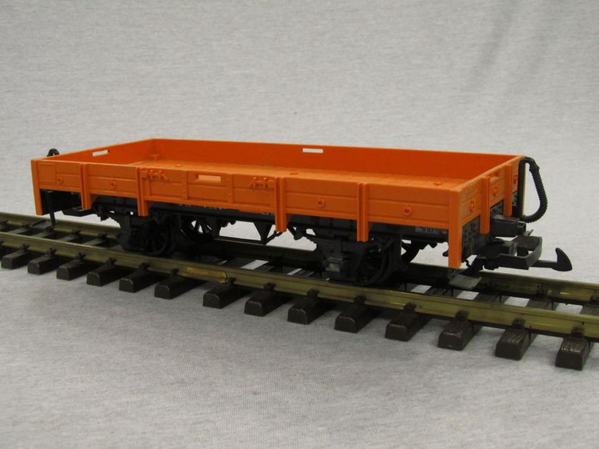 LGB   Flat Car   W. Germany   Orange  